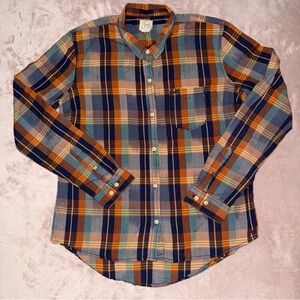 Obey multicolor long sleeve shirt size L